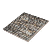 Oude Weathered Stone Wall textuur Tegeltje (Zijkant)