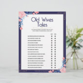 Oude weduwen [Lijst van Floral] Briefhoofd (Staand voorkant)