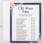 Oude weduwen [Lijst van Floral] Briefhoofd (Voorkant / Achterkant)