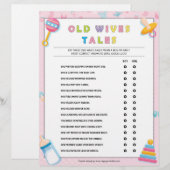 Oude weduwen tonen [de Roze Grondbeginselen van Ba Briefhoofd (Voorkant / Achterkant)