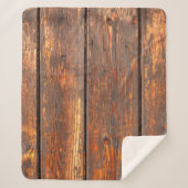 Oude, weersgebonden ondergrondse textuur, abstract sherpa deken (Voorkant)