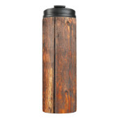 Oude, weersgebonden ondergrondse textuur, abstract thermosbeker (Voorkant)