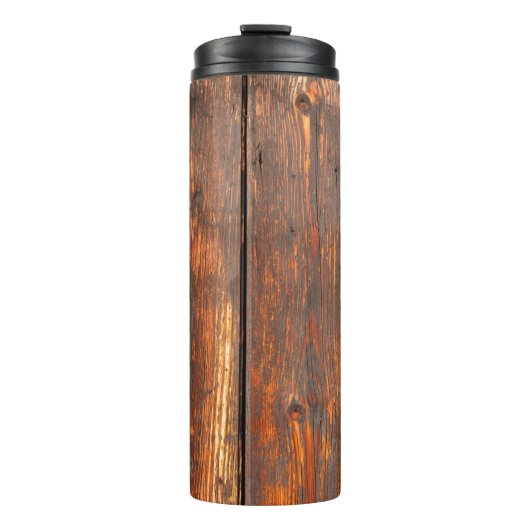 Oude, weersgebonden ondergrondse textuur, abstract thermosbeker (Voorkant)