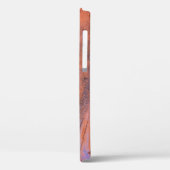 Oude weerskorrelige textureabstract, gerijpt, vero Case-Mate iPhone case (Achterkant / Links)