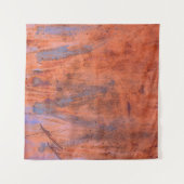 Oude weerskorrelige textureabstract, gerijpt, vero wandkleed (Voorkant (horizontaal))