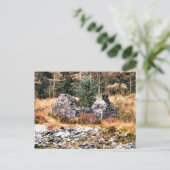 OUDE WELSH HUISJE BRIEFKAART (Staand voorkant)