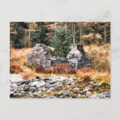 OUDE WELSH HUISJE BRIEFKAART (Voorkant)