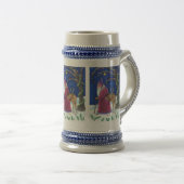 OUDE WERELD BELSNICKLE & HONGERIGE RENDIEREN, KERS BIERPUL (Voorkant rechts)