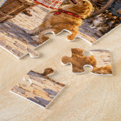 Oude Wereld Bloemenmarkt Legpuzzel (Zijkant)