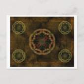 Oude wereld briefkaart (Voorkant)