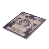 Oude wereld design keramische tegel tegeltje (Zijkant)