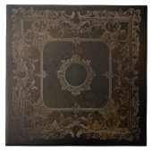 Oude wereld design tegeltje (Voorkant)