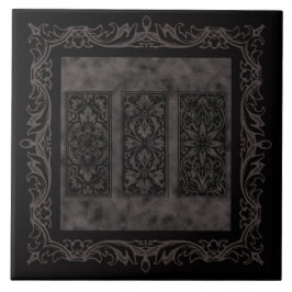 Oude wereld design tegeltje