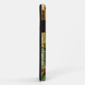 Oude Wereld Groene Kerstman Kerst Collage Antiek Case-Mate iPhone Case (Achterkant/rechts)