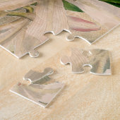 Oude Wereld Groene Kerstman Kerst Collage Antiek Legpuzzel (Zijkant)