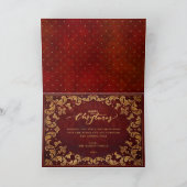 Oude Wereld Kerstman met ingelijste foto | Luxe Ke Aankondiging (Binnen)