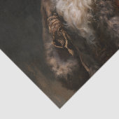 Oude-wereld Kerstman Tissuepapier (Detail)