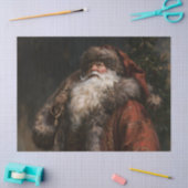 Oude-wereld Kerstman Tissuepapier (Craft)