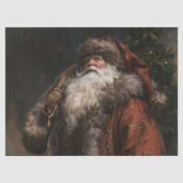 Oude-wereld Kerstman Tissuepapier