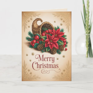 Oude Wereld Kerstmis 5 Kaart