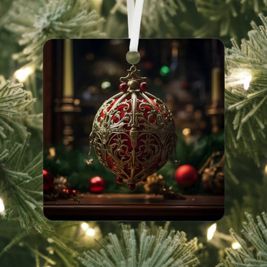 Oude wereld Kerstvakantie ornament (Insitu)