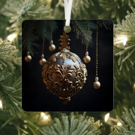 Oude wereld Kerstvakantie ornament