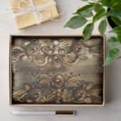 Oude Wereld Medaillon Tissuepapier (Geschenk)