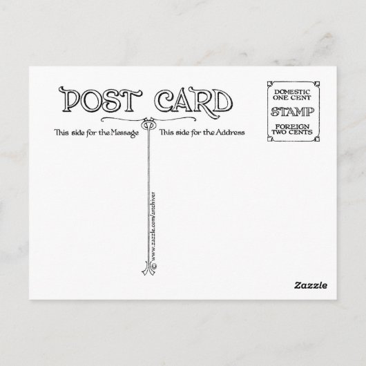  OUDE WERELD MR. RABBIT PAINTING EGG BRIEFKAART (Achterkant)