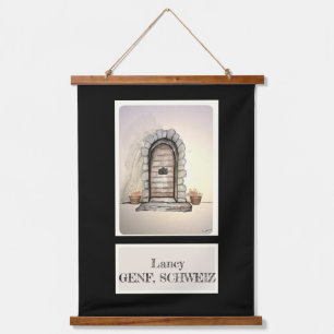 Oude-wereld muur ophangen hangend wandkleed
