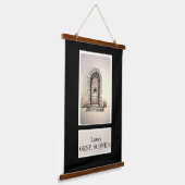 Oude-wereld muur ophangen hangend wandkleed (Gebogen)