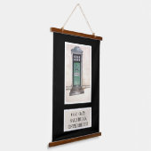 Oude Wereld Muur Opknoping Hangend Wandkleed (Gebogen)