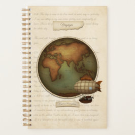 Oude Wereld Nieuwe Wereldkaarten Custom Steampunk  Planner