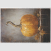 oude wereld pompoen tissuepapier decoupage (Voorkant)