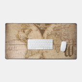   Oude Wereld Reiskaart Bureaumat (Keyboard & Muis)