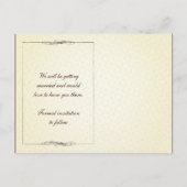 Oude Wereld Rood & Wit Wijnglas Tafelnummer Kaart (Achterkant)