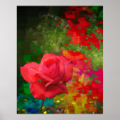 Oude Wereld Roos ontwerp Poster (Voorkant)