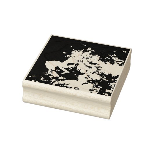 Oude Wereld Roos ontwerp Rubberstempel (Stempel)