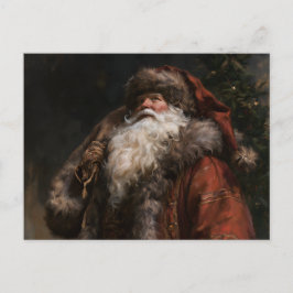 Oude-wereld Santa Feestdagenkaart