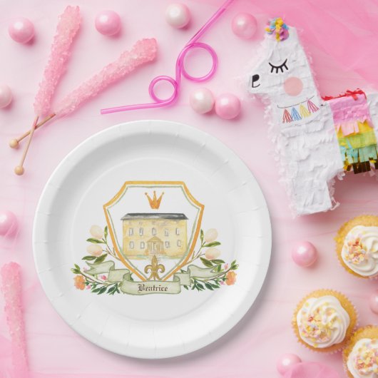 Oude Wereld Shakespeare | Sprookje Papieren Bordje (Feest)