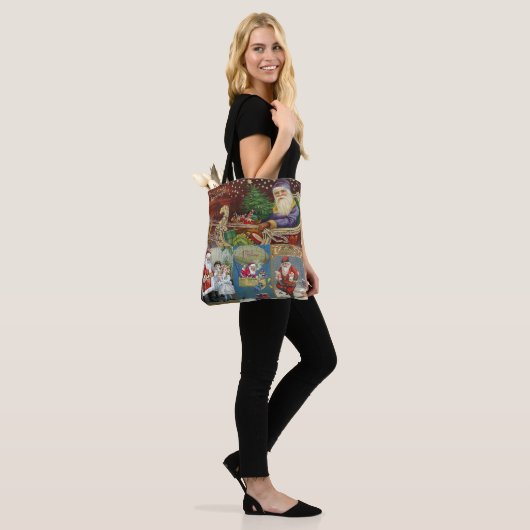 Oude Wereld Sinterklaas Medley Tote Bag (Op model)