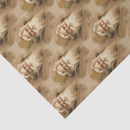 Oude Wereld Sinterklaas - Weefselpapier Tissuepapier (Detail)