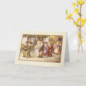  Oude Wereld Trouwen Wenskaart Kaart (Gele Bloem)