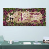Oude Wereld Vintage Wijnproeverij Spandoek (Beurs)