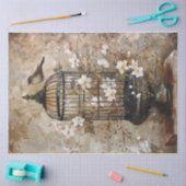 Oude Wereld Vogelkooi Tissuepapier (Craft)