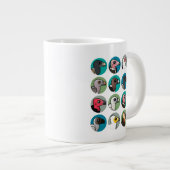 Oude Wereld Vultures Grote Koffiekop (Voorkant rechts)