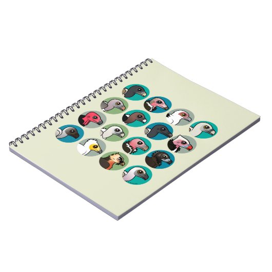 Oude Wereld Vultures Notitieboek (Linkerzijde)