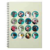 Oude Wereld Vultures Notitieboek (Voorkant)