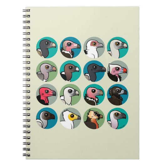 Oude Wereld Vultures Notitieboek (Voorkant)