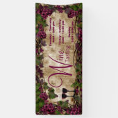 Oude Wereld  wijnproeverij Spandoek (Verticaal)