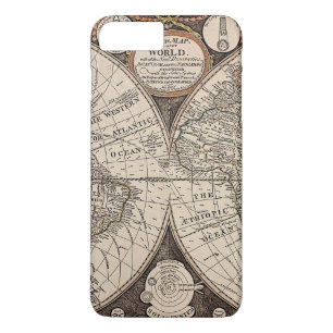 Oude wereldkaart (1766) Case-Mate iPhone case